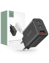 Netzteil Tech-Protect C30W 3-Port Netzladegerät PD 30W QC 3.0 Schwarz
