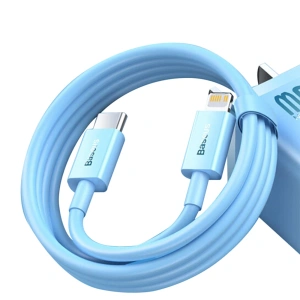Kabel Baseus Superior Series USB-C/Lightning 20W PD 1m blau