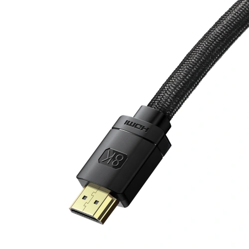 Kabel Baseus High Definition Series HDMI/HDMI 8K 8m czarny