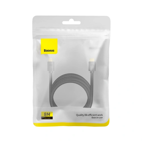 Kabel Baseus High Definition Series HDMI/HDMI 8K 8m czarny
