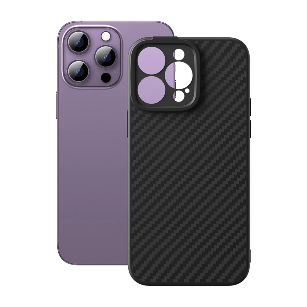 Hurtownia GSM - Baseus Apple Case + Glas Kunstfaser MagSafe iPhone 14 Pro Max schwarz - BSU4385 - {ean13} - Hurt
