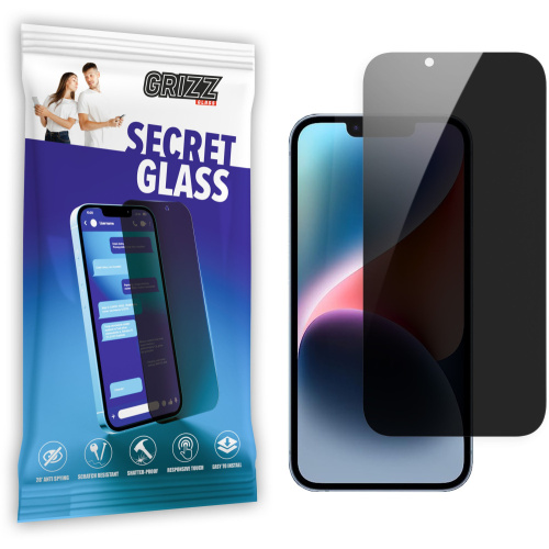Hurtownia GrizzGlass - 5904063596416 - GRZ5180 - Szkło prywatyzujące GrizzGlass SecretGlass do Apple iPhone 14 - B2B homescreen