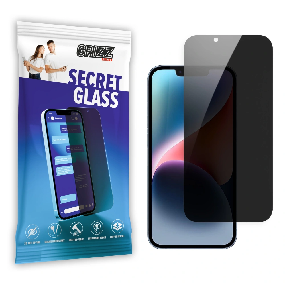 Wholesale GrizzGlass SecretGlass Apple iPhone 14 - GRZ5180 - {ean13} - Hurt