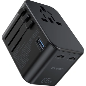 Hurtownia GSM - Netzteil Choetech PD5009-BK GaN 2xUSB-C/USB-A 65W Power Delivery schwarz - CHT180 - {ean13} - Hurt