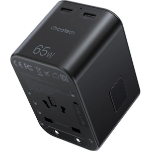 Hurtownia GSM - Netzteil Choetech PD5009-BK GaN 2xUSB-C/USB-A 65W Power Delivery schwarz - CHT180 - {ean13} - Hurt