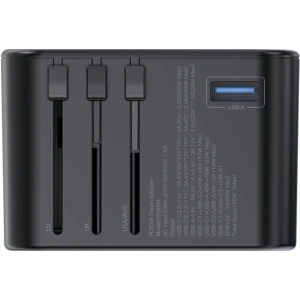 Hurtownia GSM - Netzteil Choetech PD5009-BK GaN 2xUSB-C/USB-A 65W Power Delivery schwarz - CHT180 - {ean13} - Hurt