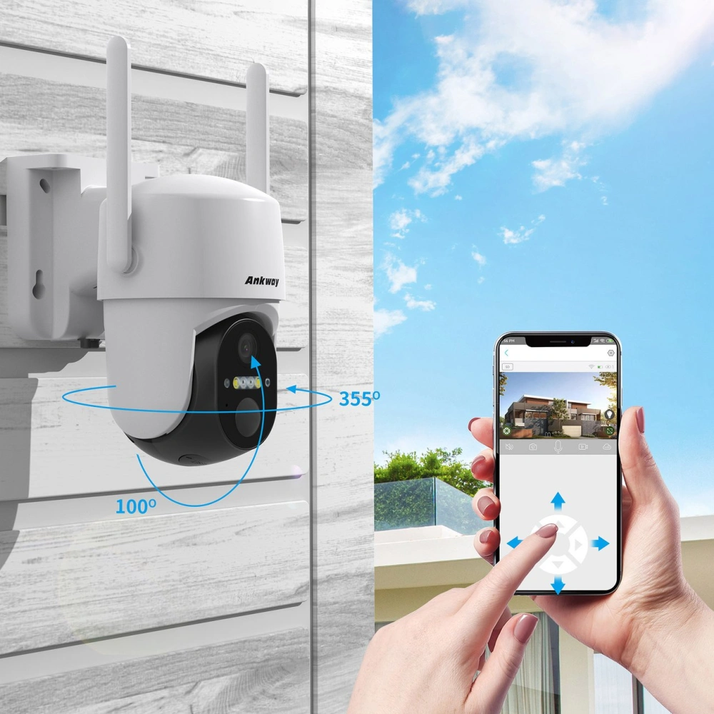 Wholesale Choetech ASC005 Camera WiFi with Android/iOS app + solar panel 5W - CHT182 - {ean13} - Hurt