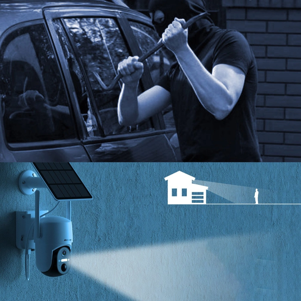Hurtownia GSM - Kamera Choetech ASC005 WiFi Android/iOS vezérlő alkalmazással + 5W napenergia panel - CHT182 - {ean13} - Hurt