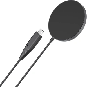 Hurtownia GSM - Magnetisches kabelloses Ladegerät Choetech T518-F-BK 15W MagSafe schwarz - CHT183 - {ean13} - Hurt