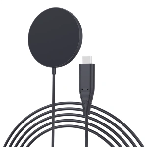 Hurtownia GSM - Magnetikus vezeték nélküli töltő Choetech T518-F-BK 15W MagSafe fekete - CHT183 - {ean13} - Hurt