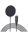 Hurtownia GSM - Magnetická bezdrátová nabíječka Choetech T518-F-BK 15W MagSafe černá - CHT183 - {ean13} - Hurt