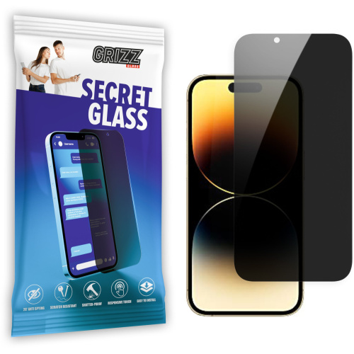 Hurtownia GrizzGlass - 5904063596430 - GRZ5182 - Szkło prywatyzujące GrizzGlass SecretGlass do Apple iPhone 14 Pro - B2B homescreen