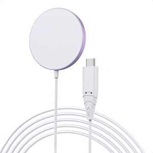 Hurtownia GSM - Magnetisches kabelloses Ladegerät Choetech T518-F-PK 15W MagSafe rosa - CHT185 - {ean13} - Hurt