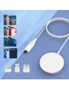 Hurtownia GSM - Magnetická bezdrátová nabíječka Choetech T518-F-PK 15W MagSafe růžová - CHT185 - {ean13} - Hurt