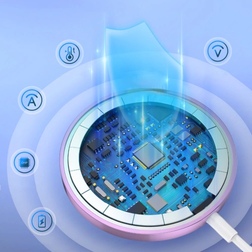 Ładowarka bezprzewodowa magnetyczna Choetech T518-F-PK 15W MagSafe różowa