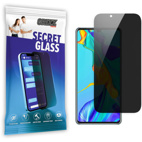 Hurtownia GrizzGlass - 5904063596744 - GRZ5196 - Szkło prywatyzujące GrizzGlass SecretGlass do Huawei P30 Lite - B2B homescreen