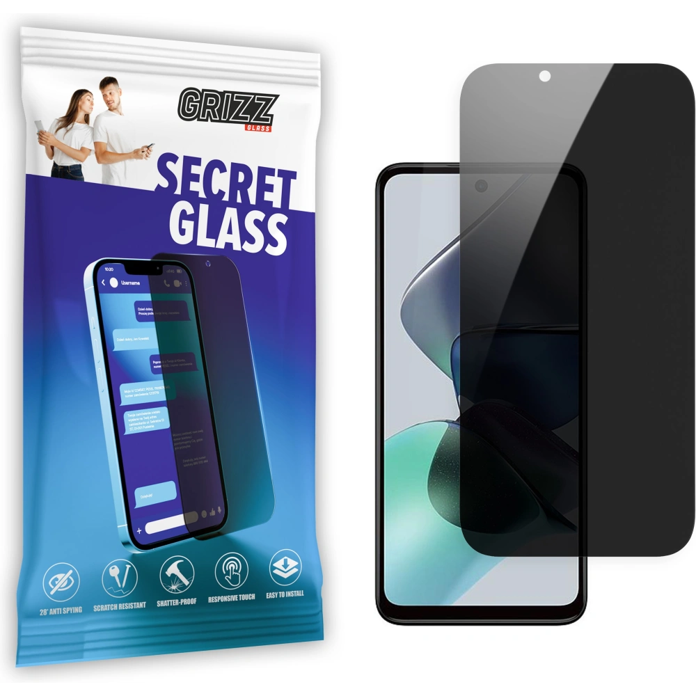 Hurtownia GSM - Sticlă de confidențialitate GrizzGlass SecretGlass pentru Motorola Moto E40 - GRZ5200 - {ean13} - Hurt