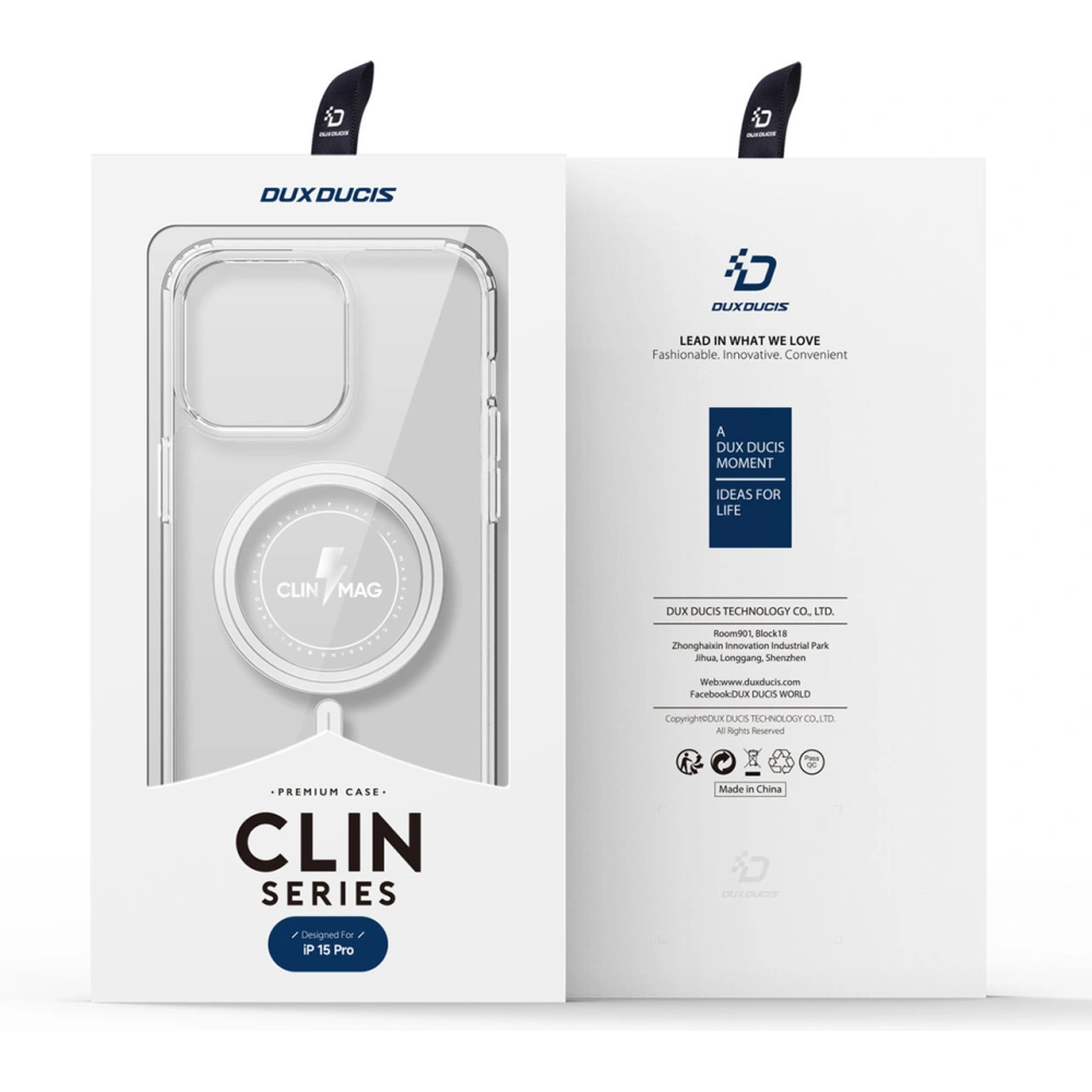 Wholesale Dux Ducis Clin MagSafe Apple iPhone 15 Pro Max clear - DDS1749 - {ean13} - Hurt