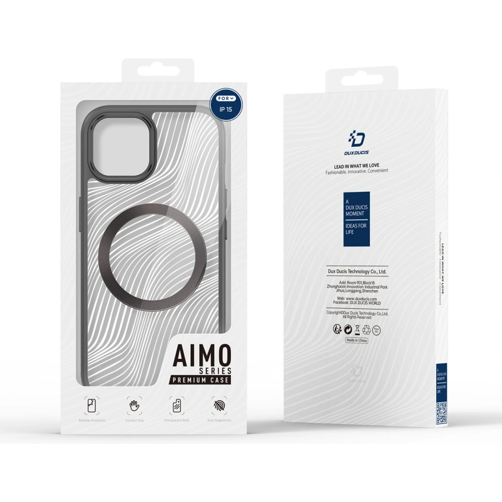 Wholesale Dux Ducis Aimo Mag MagSafe Apple iPhone 15 black - DDS1756 - {ean13} - Hurt