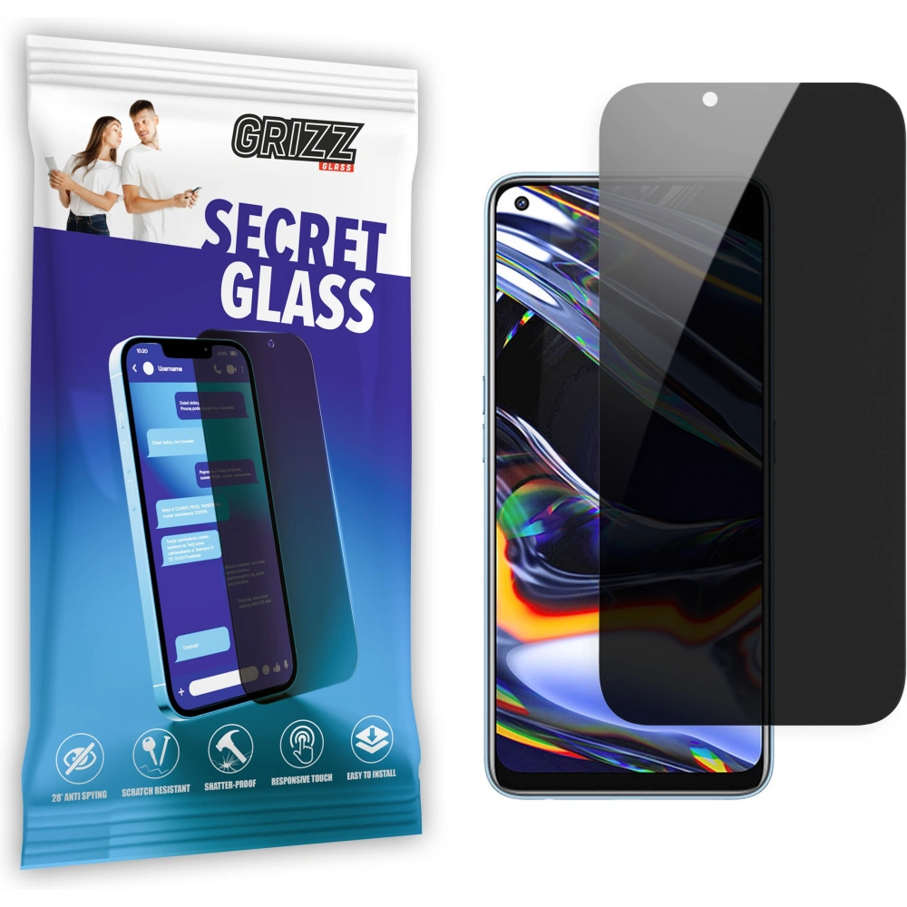 Hurtownia GSM - Privatizáló üveg GrizzGlass SecretGlass a Realme 7-hez - GRZ5214 - {ean13} - Hurt