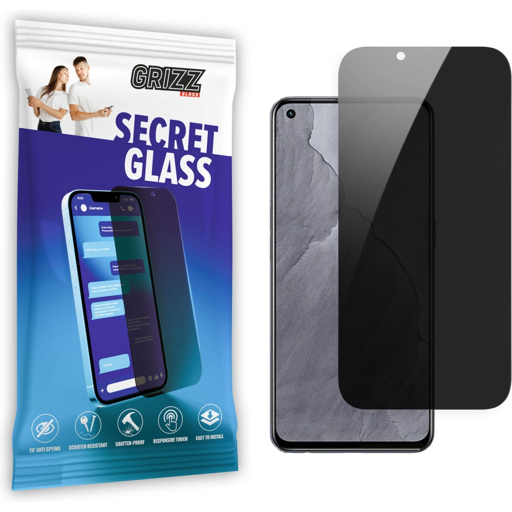 Hurtownia GSM - Szkło prywatyzujące GrizzGlass SecretGlass do Realme GT Master - GRZ5219 - {ean13} - Hurt