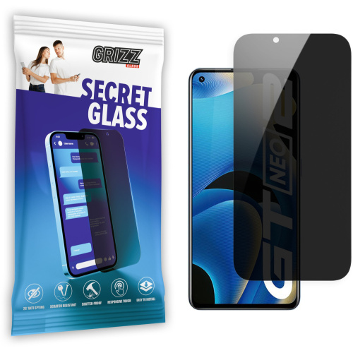 Hurtownia GrizzGlass - 5904063596140 - GRZ5220 - Szkło prywatyzujące GrizzGlass SecretGlass do Realme GT Neo 2 - B2B homescreen
