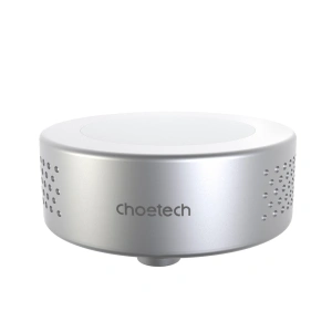 Hurtownia GSM - Bezdrátová nabíječka Choetech T593-F Qi 15W MagSafe s ventilátorem stříbrná + kabel USB-C/USB-C - CHT186 - {ean13} - Hurt