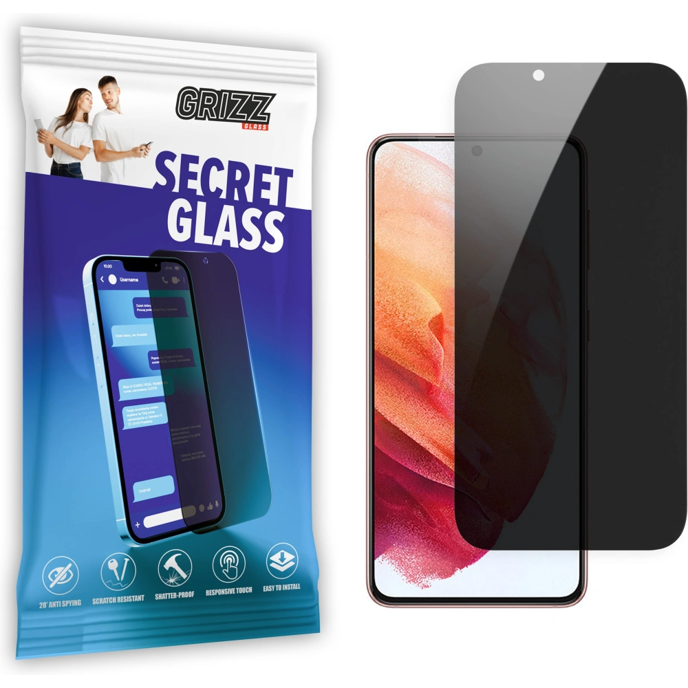 Hurtownia GSM - Privatisierendes Glas GrizzGlass SecretGlass für Samsung Galaxy S21 - GRZ5229 - {ean13} - Hurt