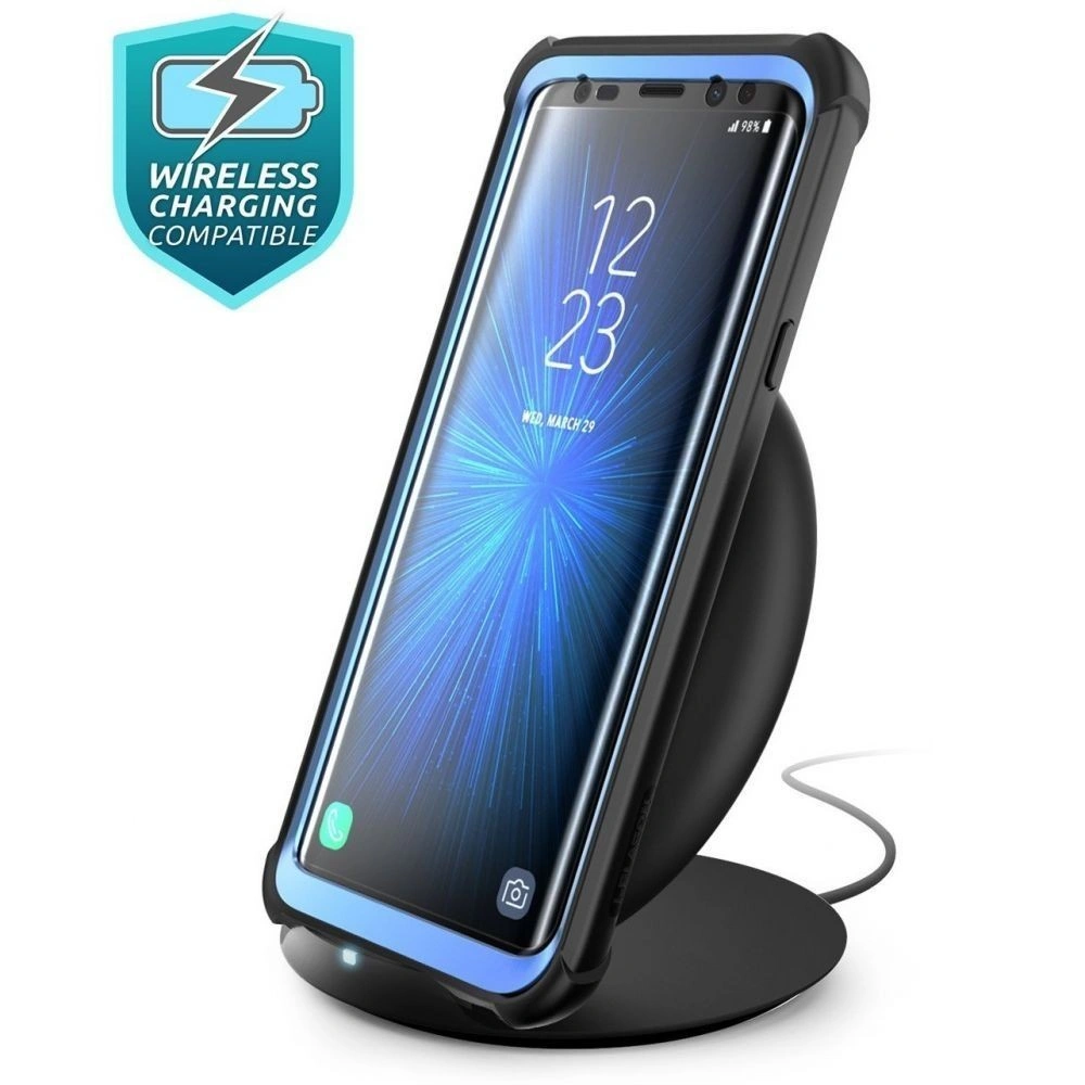 Hurtownia GSM - Etui Supcase IBLSN Ares Galaxy S9 Černá/Modrá - SPC002 - {ean13} - Hurt