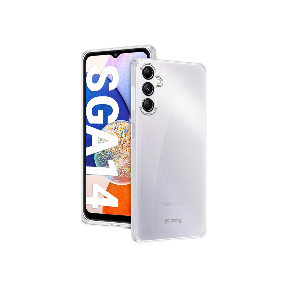 Hurtownia GSM - Etui Crong Crystal Slim Cover Samsung Galaxy A14 5G (průhledný) - CRG596 - {ean13} - Hurt