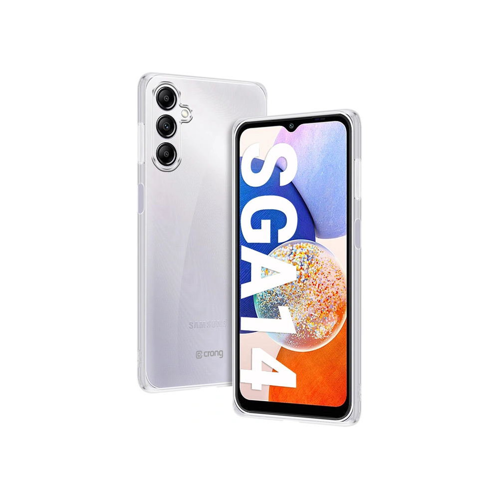 Hurtownia GSM - Etui Crong Crystal Slim Cover Samsung Galaxy A14 5G (průhledný) - CRG596 - {ean13} - Hurt