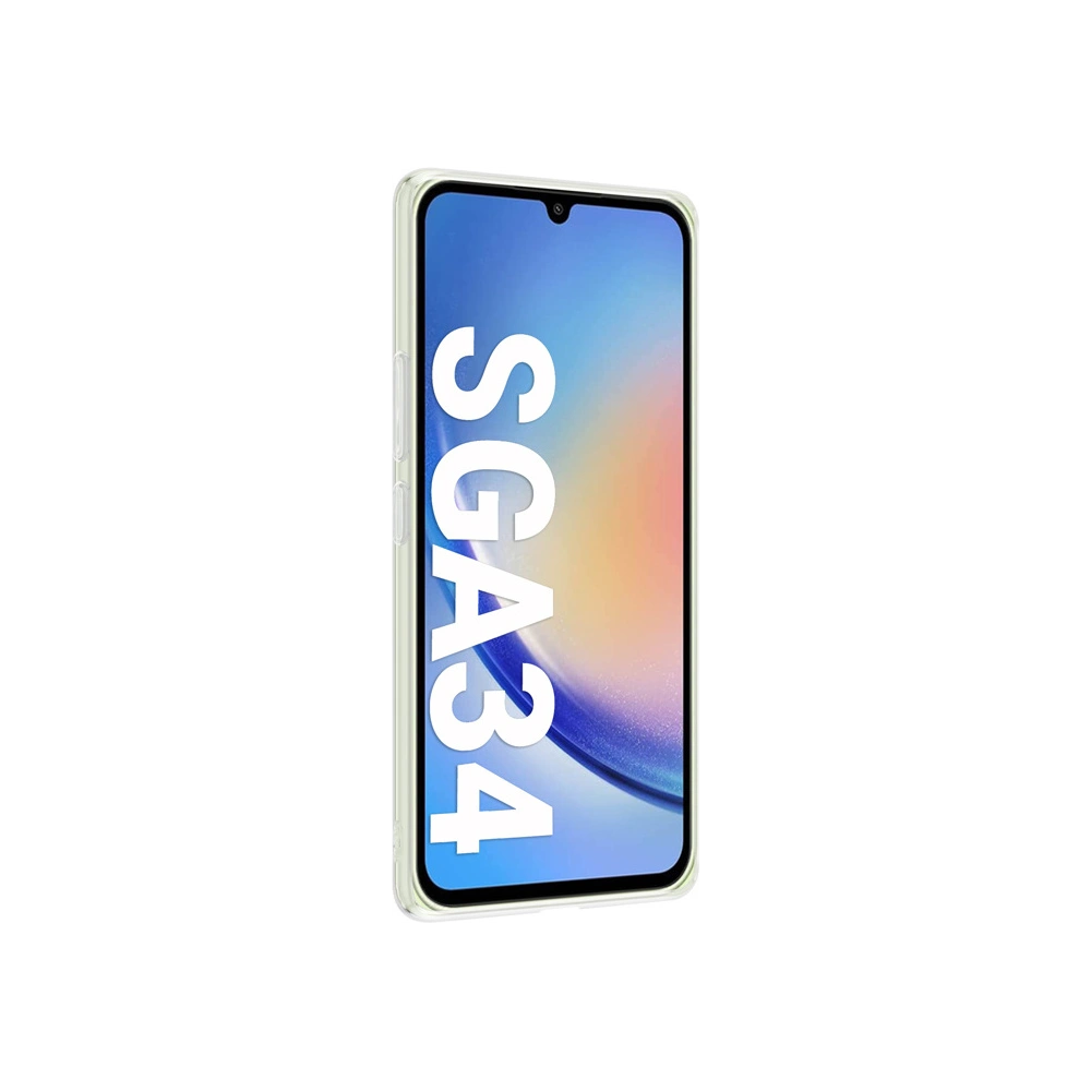 Hurtownia GSM - Etui Crong Crystal Slim Cover Samsung Galaxy A34 5G (átlátszó) - CRG597 - {ean13} - Hurt