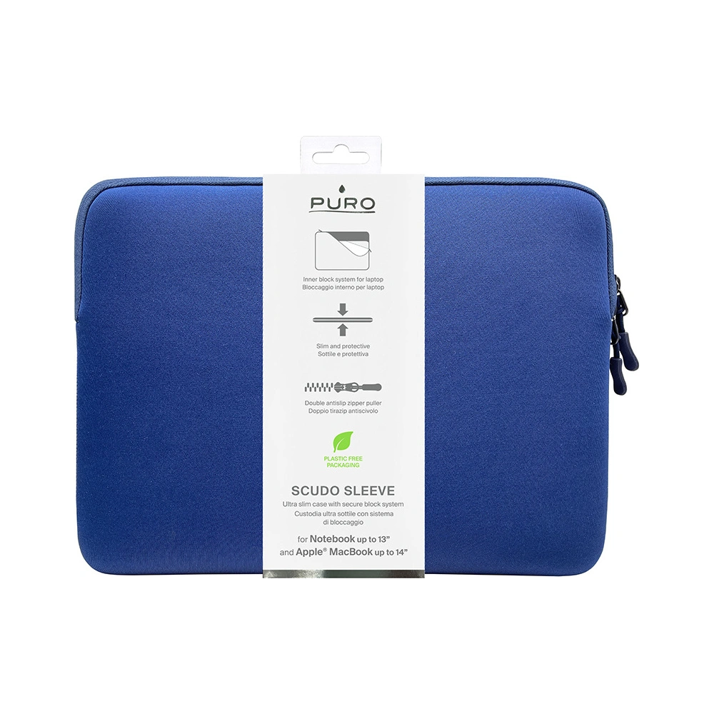 Hurtownia GSM - Etui PURO Scudo Sleeve Apple MacBook Pro 14 (navyblau) - PUR714 - {ean13} - Hurt