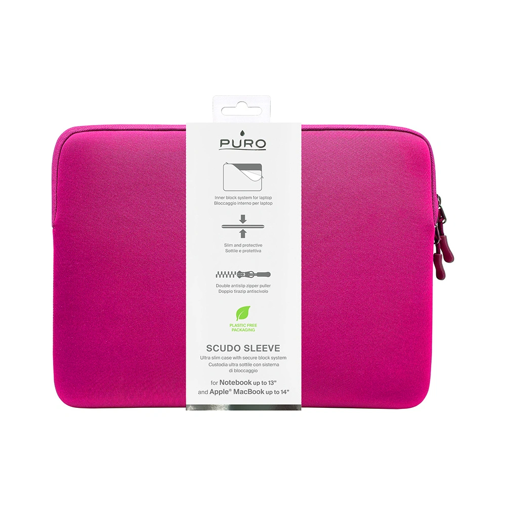Hurtownia GSM - Etui PURO Scudo Sleeve Apple MacBook Pro 14 (fuchsia) - PUR715 - {ean13} - Hurt