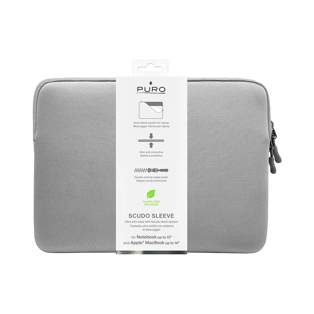 Hurtownia GSM - Etui PURO Scudo Sleeve Apple MacBook Pro 14 (ezüst) - PUR716 - {ean13} - Hurt