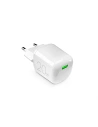 PURO MiniPro Wall Charger GaN USB-C 20W PD (white)