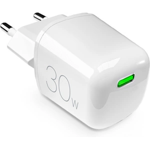 Hurtownia GSM - PURO MiniPro Wandladegerät GaN USB-C 30W PD (weiß) - PUR720 - {ean13} - Hurt
