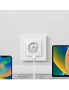 Hurtownia GSM - Ładowarka sieciowa PURO MiniPro Wall Charger GaN USB-C 30W PD (biały) - PUR720 - {ean13} - Hurt
