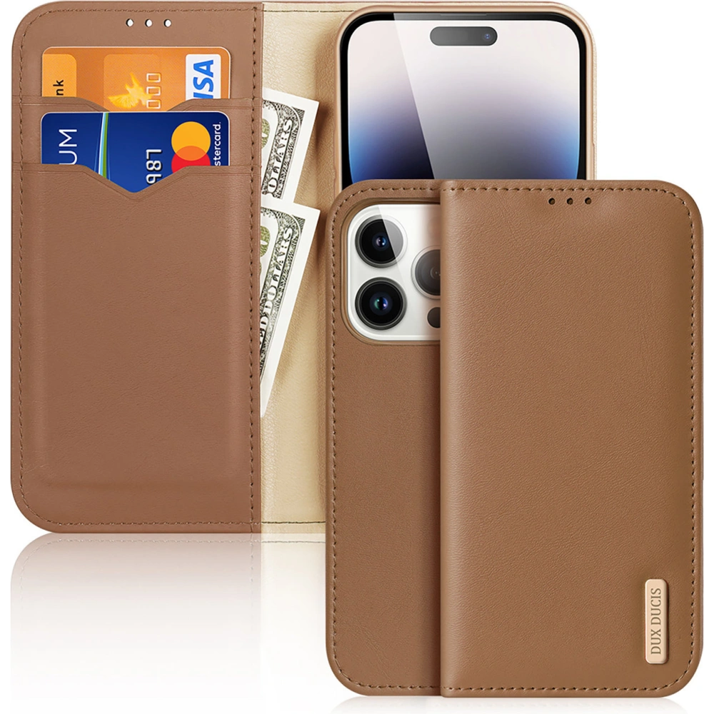 Hurtownia GSM - Etui Dux Ducis Hivo Apple iPhone 15 Pro Max brązowe - DDS1757 - {ean13} - Hurt