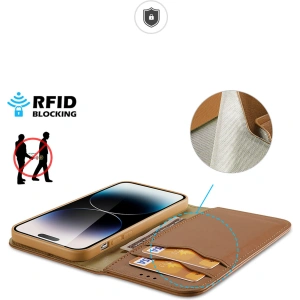 Hurtownia GSM - Etui Dux Ducis Hivo Apple iPhone 15 Pro Max brązowe - DDS1757 - {ean13} - Hurt