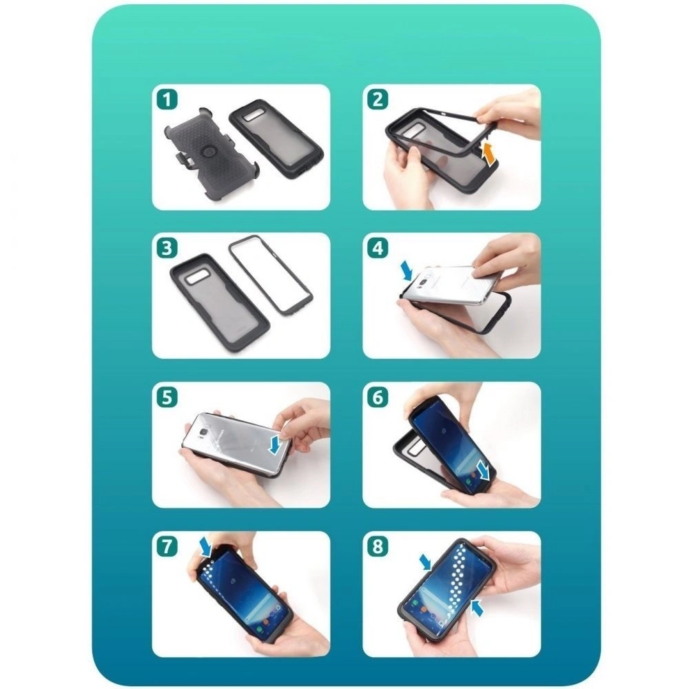 Hurtownia GSM - Etui Supcase IBLSN Ares Galaxy S9+ Plus černé - SPC003BLK - {ean13} - Hurt