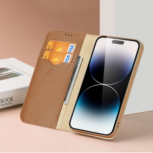 Hurtownia GSM - Etui Dux Ducis Hivo Apple iPhone 15 Pro Max brązowe - DDS1757 - {ean13} - Hurt