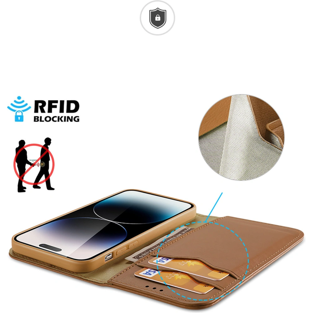 Wholesale Dux Ducis Hivo Apple iPhone 15 Pro brown - DDS1759 - {ean13} - Hurt