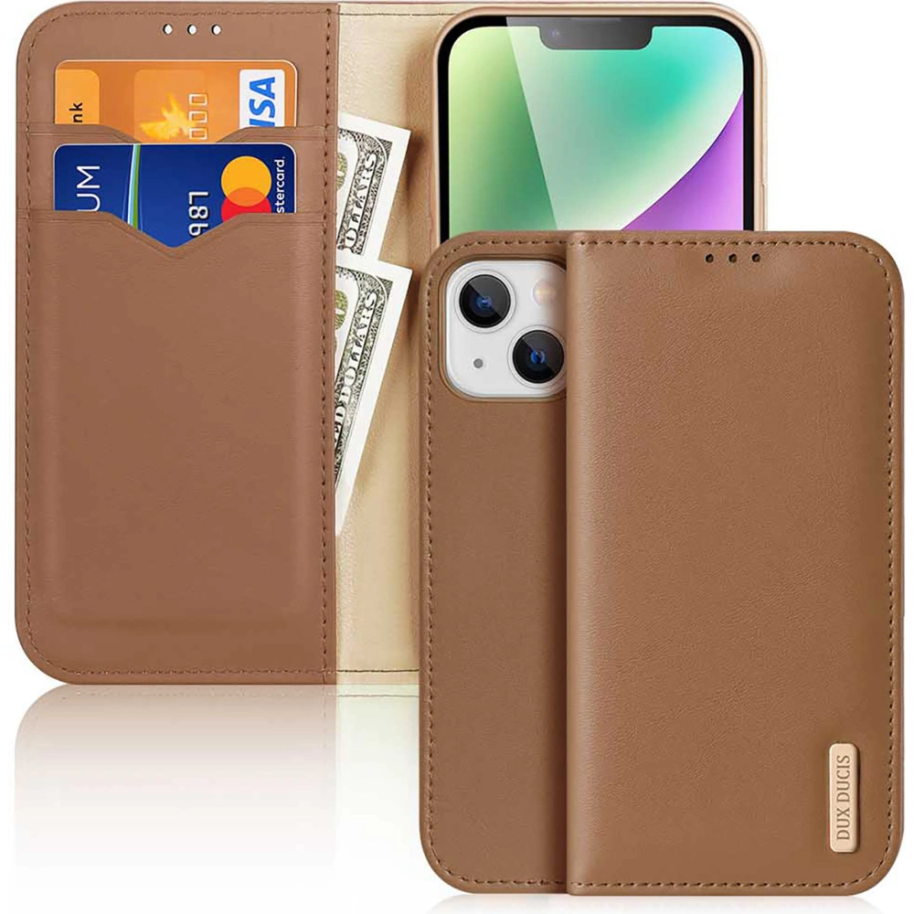 Hurtownia GSM - Dux Ducis Hivo tok Apple iPhone 15 Plus / 14 Plus barna - DDS1761 - {ean13} - Hurt