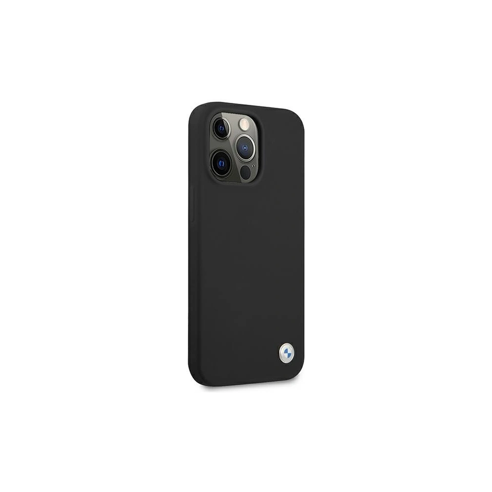 Wholesale BMW BMHCP13LMSILBK Apple iPhone 13 Pro black hardcase Silicone Signature - BMW477 - {ean13} - Hurt