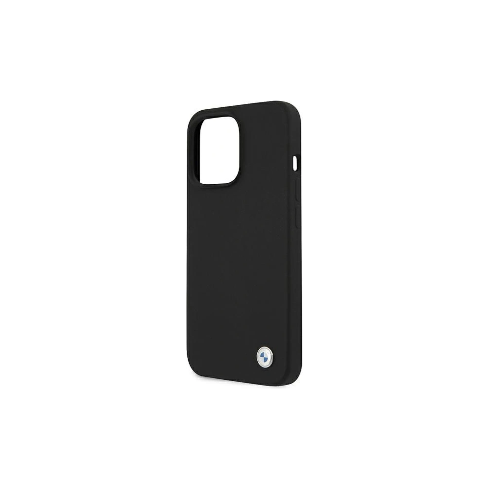 Wholesale BMW BMHCP13LMSILBK Apple iPhone 13 Pro black hardcase Silicone Signature - BMW477 - {ean13} - Hurt