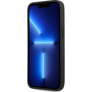 Wholesale BMW BMHCP13LREELK Apple iPhone 13 Pro black hardcase Leather Emboss - BMW478 - {ean13} - Hurt
