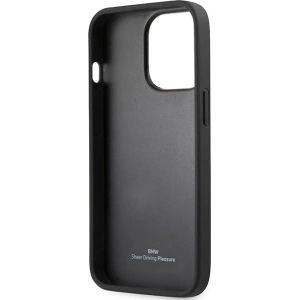 Wholesale BMW BMHCP13LREELK Apple iPhone 13 Pro black hardcase Leather Emboss - BMW478 - {ean13} - Hurt