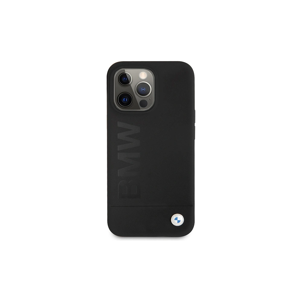 Hurtownia GSM - Etui BMW BMHCP13LSLBLBK Apple iPhone 13 Pro negru/black hardcase Silicone Signature Logo - BMW479 - {ean13} - Hurt