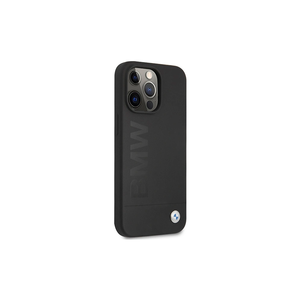 Wholesale BMW BMHCP13LSLBLBK Apple iPhone 13 Pro black hardcase Silicone Signature Logo - BMW479 - {ean13} - Hurt